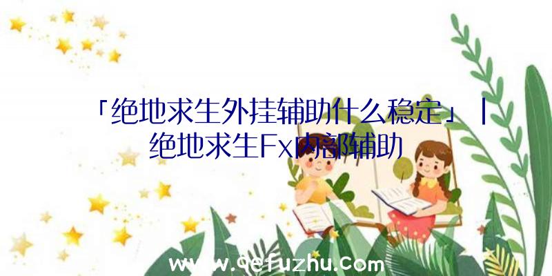 「绝地求生外挂辅助什么稳定」|绝地求生Fx内部辅助